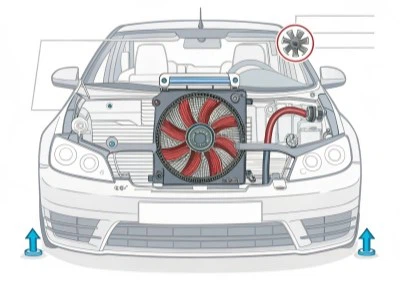 car radiator fan car radiator fan